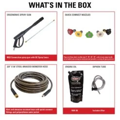 Simpson PowerShot PS60843 CRX 4400 Psi Gas 4 Gpm Pressure Washer 18 Simpson PowerShot PS60843 CRX 4400 Psi Gas 4 Gpm Pressure Washer -Garden Tool Store 00e0674a 47fd 494b a3f6 cc8f0a4597ea