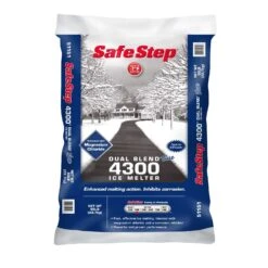 Safe Step Dual Blend 4300 Magnesium Chloride/Sodium Chloride Pet Friendly Pellet Ice Melt 50 Lb