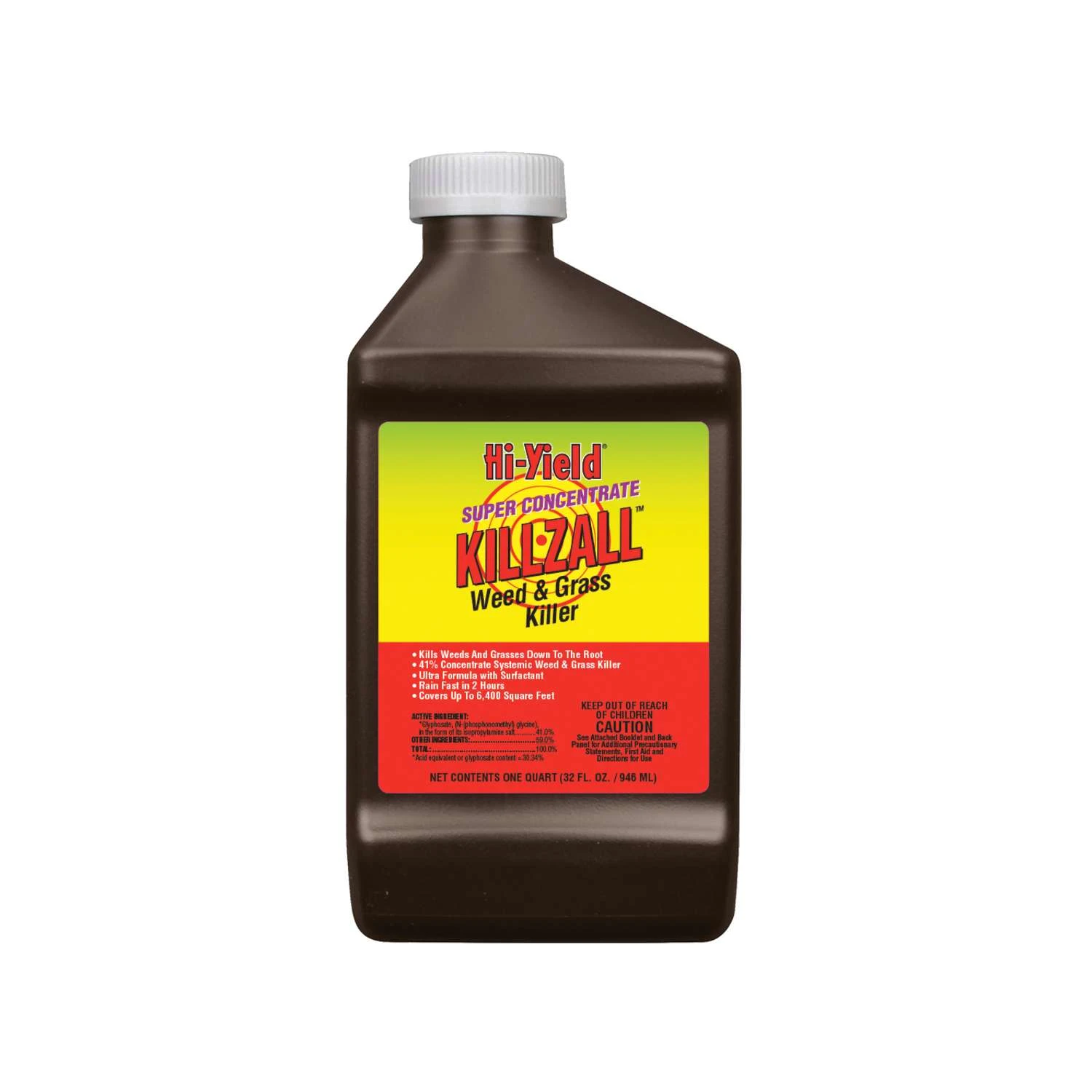 Hi-Yield Killzall Weed And Grass Killer Concentrate 32 Oz 3 Hi-Yield Killzall Weed And Grass Killer Concentrate 32 Oz