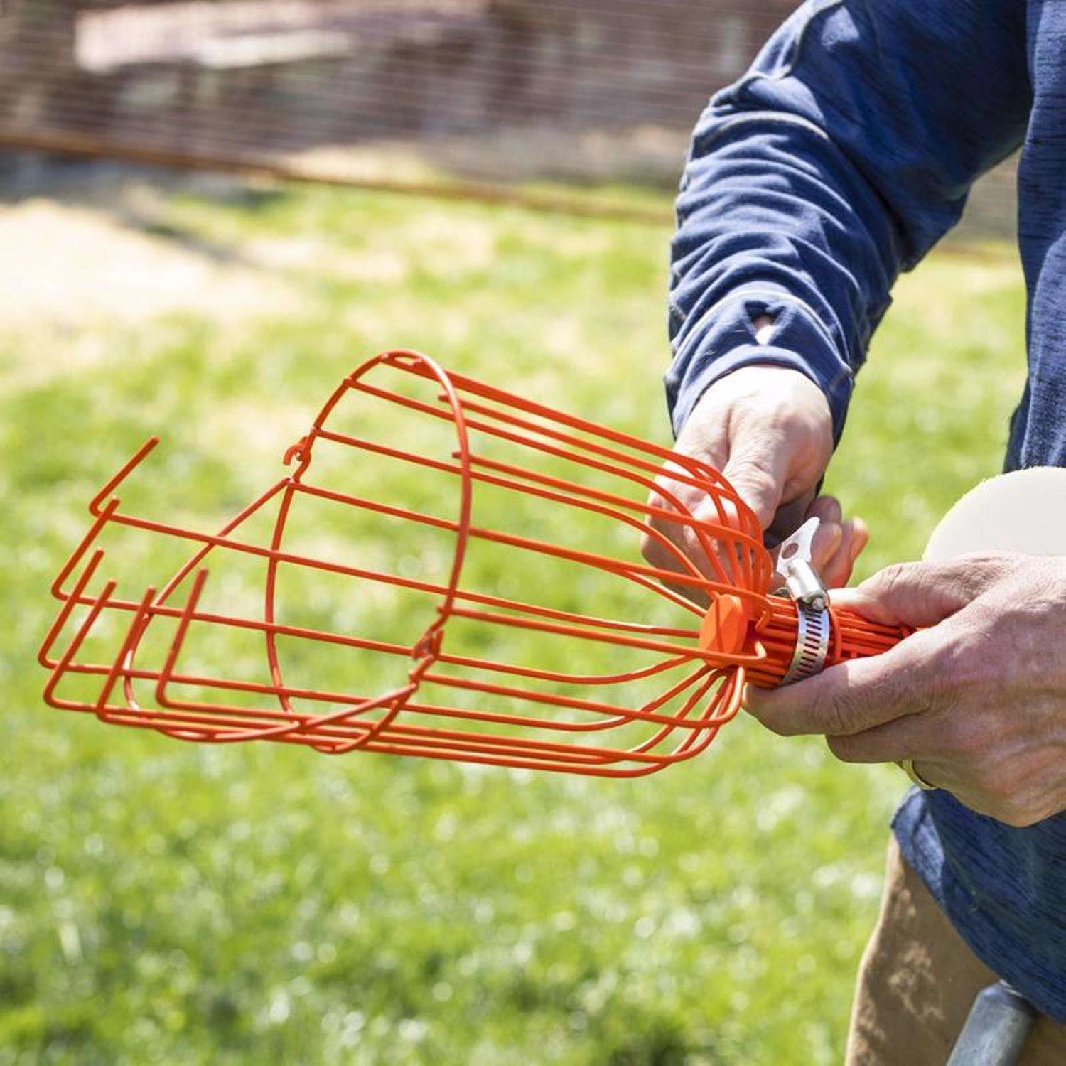 EZ Smart Tools 13 In. Steel Fruit Picker 9 EZ Smart Tools 13 In. Steel Fruit Picker - Image 7