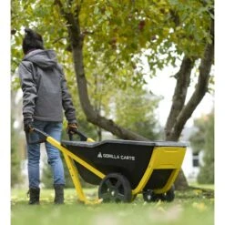 Gorilla Carts Poly Yard Cart 600 Lb. Cap. -Garden Tool Store 0d1e21e2 998b 4f17 99e4 894e028a63d8