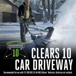 EGO Power+ Peak Power SNT2100 21 In. Single Stage 56 V Battery Snow Blower Tool Only -Garden Tool Store 0f0065ae 5b37 4854 83bd b6208b7f7994