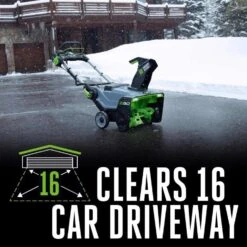 EGO Power+ Peak Power SNT2114 21 In. Single Stage 56 V Battery Snow Blower Kit (Battery & Charger) W/ STEEL AUGER & TWO 7.5 AH BATTERIES -Garden Tool Store 2300d727 9c51 41bc a6e0 b795f3e5ddfb