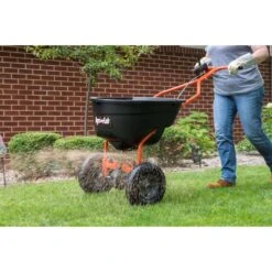 Agri-Fab 12 Ft. W Push High-Output Spreader For Fertilizer/Ice Melt/Seed 130 Lb. Cap. -Garden Tool Store 27f91642 011a 4284 81a2 f30ead116aaa