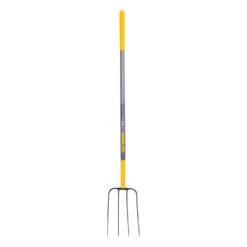 True Temper 4 Tine Steel Manure Fork 48 In. Wood Handle