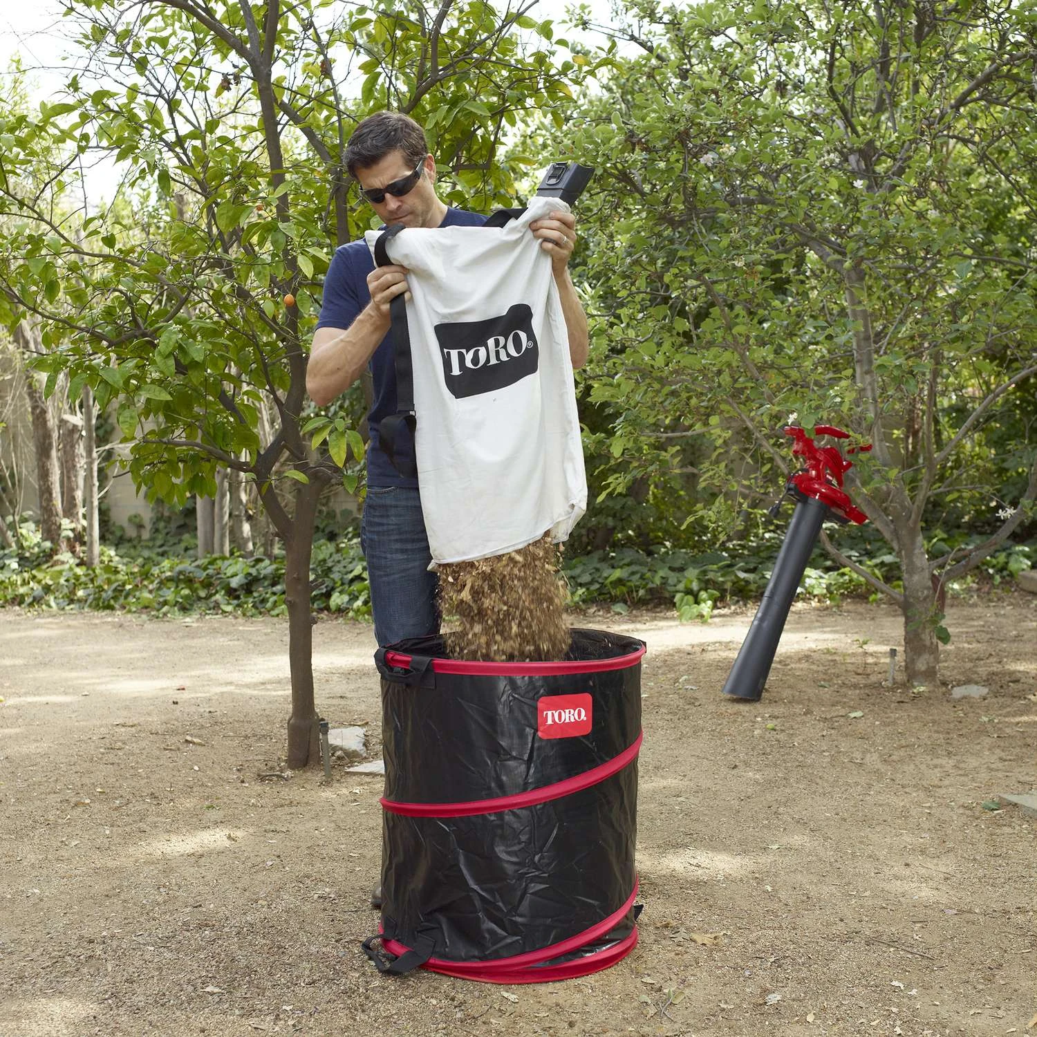 Toro 43 Gal Pop Up Yard Bag Drawstring 1 Pk 4 Toro 43 Gal Pop Up Yard Bag Drawstring 1 Pk - Image 2