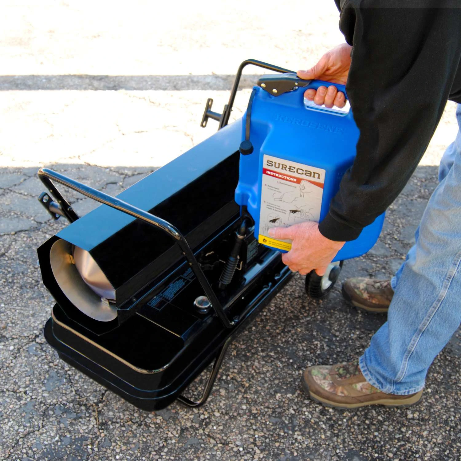 SureCan Child Proof Cap Plastic Kerosene Can 5 Gal 10 SureCan Child Proof Cap Plastic Kerosene Can 5 Gal - Image 8