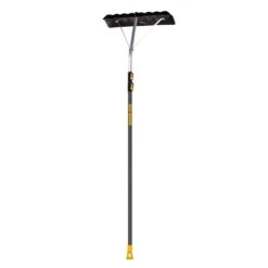 True Temper 24 In. W X 17 Ft. L Poly Roof Rake