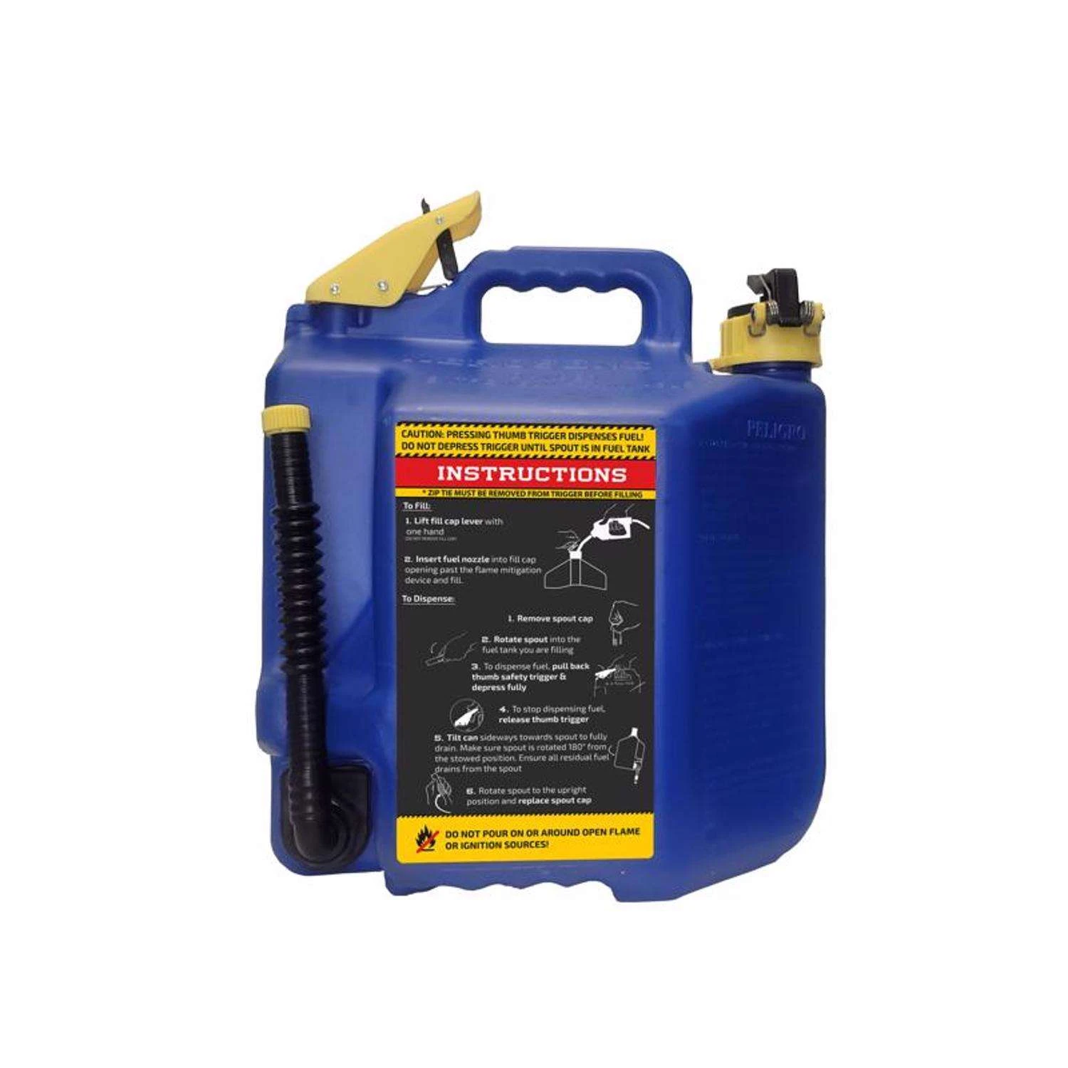 SureCan Plastic Kerosene Can 5 Gal 4 SureCan Plastic Kerosene Can 5 Gal - Image 2