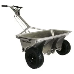 Chapin 36 In. W Drop Push Spreader For Salt/Ice Melt 200 Lb