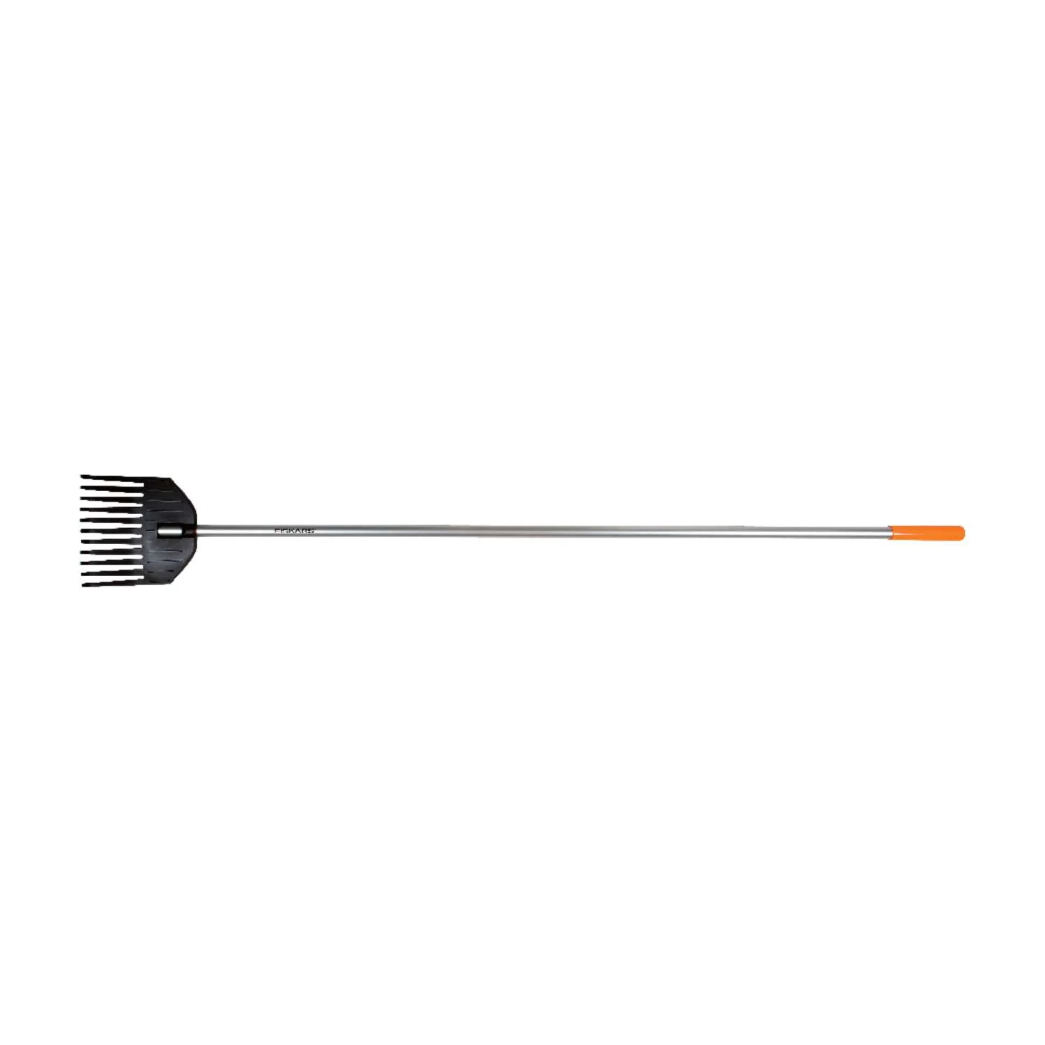 Fiskars 66 In. 11 Tine Poly Shrub Rake Aluminum Handle 3 Fiskars 66 In. 11 Tine Poly Shrub Rake Aluminum Handle