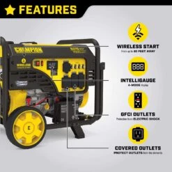 Champion 7500 W 120/240 V Gasoline Portable Generator -Garden Tool Store 6b0ae671 e09d 4d3b 83ae 5d4bb05a209c