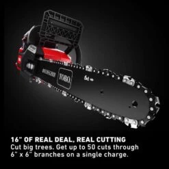 Toro 51851 16 In. 60 V Battery Chainsaw Kit (Battery & Charger) -Garden Tool Store 6d0f35c9 c0b8 4e14 96d8 dd64cccce5f0