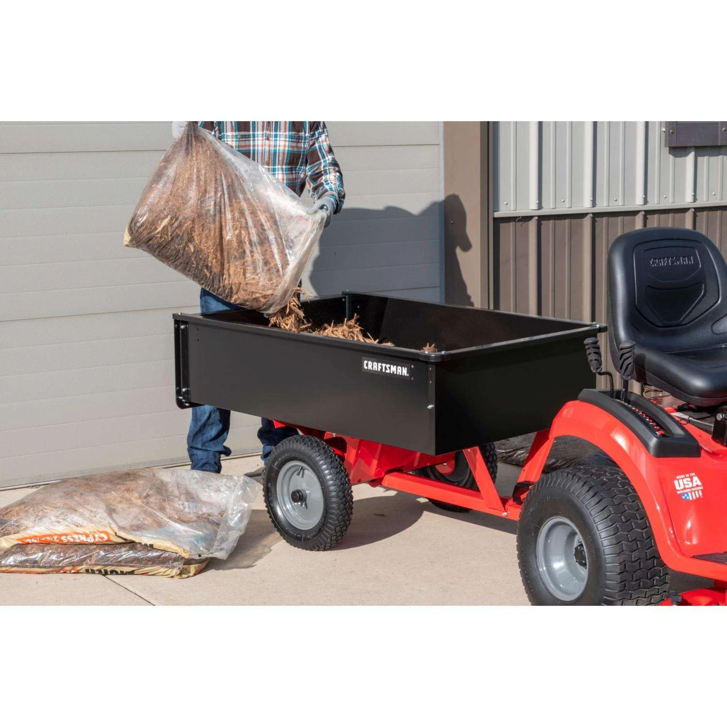 Craftsman Steel Dump Cart 12 Cu Ft 5 Craftsman Steel Dump Cart 12 Cu Ft - Image 3