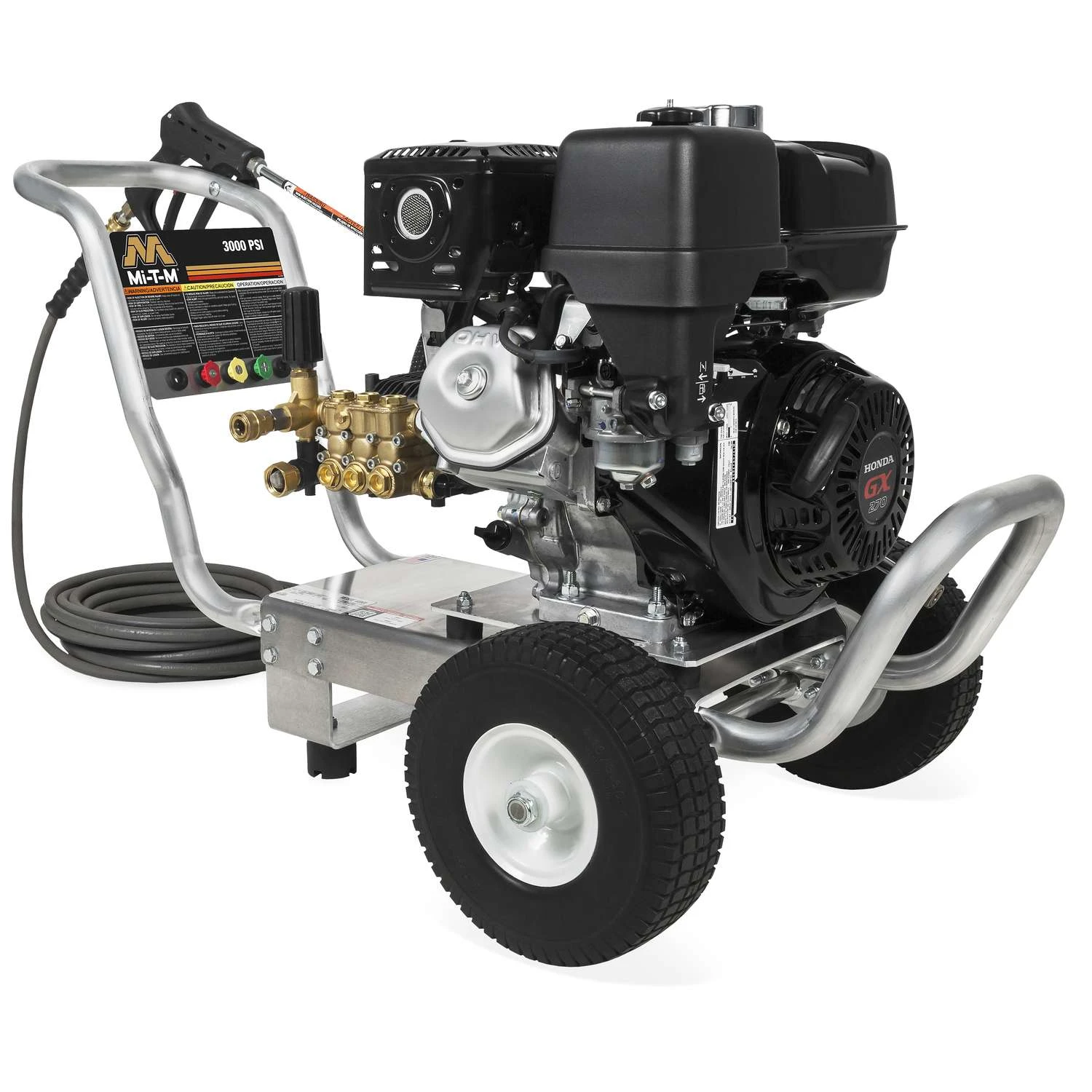 Mi-T-M CA Series GX270 Honda 3000 Psi Gas 3 Gpm Pressure Washer 3 Mi-T-M CA Series GX270 Honda 3000 Psi Gas 3 Gpm Pressure Washer