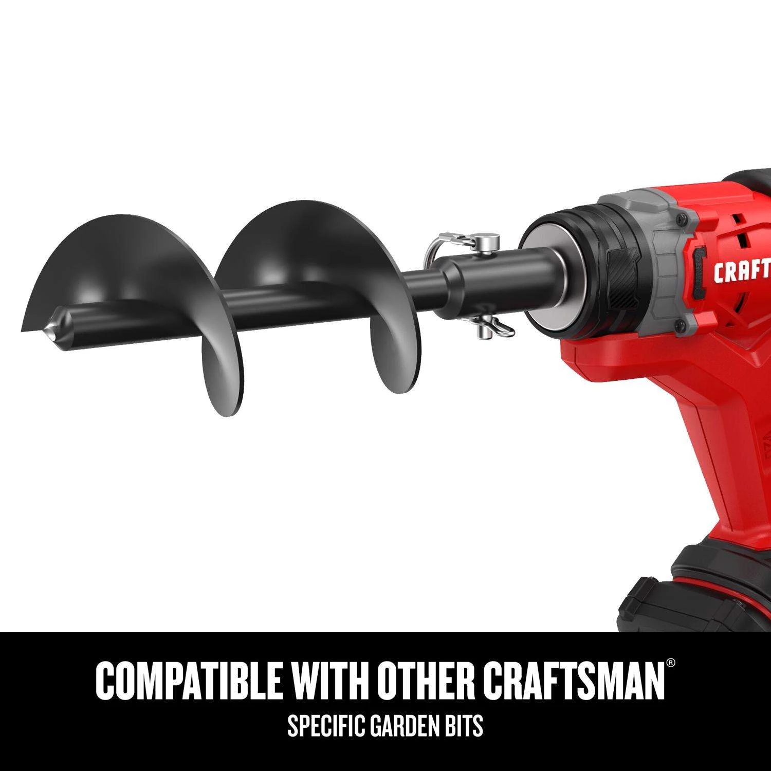 Craftsman V20 13.97 In. Steel Battery Operated Auger 8 Craftsman V20 13.97 In. Steel Battery Operated Auger - Image 6