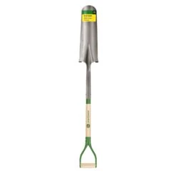 John Deere 42 In. Steel Round Drain Spade Wood Handle