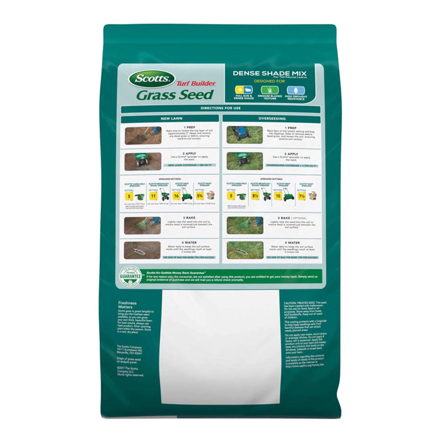 Scotts Turf Builder Tall Fescue Grass Dense Shade Grass Seed 7 Lb 4 Scotts Turf Builder Tall Fescue Grass Dense Shade Grass Seed 7 Lb - Image 2