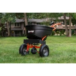 Agri-Fab 12 Ft. W Push High-Output Spreader For Fertilizer/Ice Melt/Seed 130 Lb. Cap. -Garden Tool Store 7d96ecbf e036 4c25 adf0 a172069d31e0