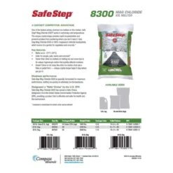 Safe Step 8300 Magnesium Chloride Pet Friendly Crystal Ice Melt 8 Lb -Garden Tool Store 7e38ad84 b527 437b 8312 d1aa0b0b685b