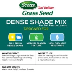 Scotts Turf Builder Tall Fescue Grass Dense Shade Grass Seed 7 Lb 15 Scotts Turf Builder Tall Fescue Grass Dense Shade Grass Seed 7 Lb -Garden Tool Store 875d38b4 e599 47f1 9ab9 e6b78c82dc2c