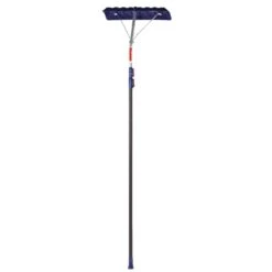 Garant 24 In. W X 16.5 Ft. L Poly Roof Rake Telescoping Handle