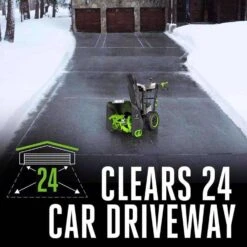 EGO Power+ Peak Power SNT2416 24 In. Two Stage 56 V Battery Snow Blower Kit (Battery & Charger) W/ 2-IN-1 CHUTE ADJUSTMENT & (2) 10AH BATTER -Garden Tool Store 93a4e67b 810e 4731 91e4 650308a65a3b