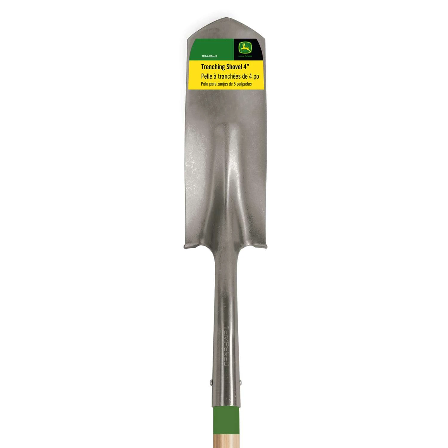 John Deere 58.5 In. Steel Trenching Shovel Wood Handle 4 John Deere 58.5 In. Steel Trenching Shovel Wood Handle - Image 2
