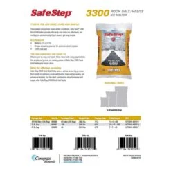 Safe Step 3300 Sodium Chloride Crystal Halite/Rock Salt Ice Melt 50 Lb -Garden Tool Store a15444d2 4a74 4f5d b74d 93497ba17cae