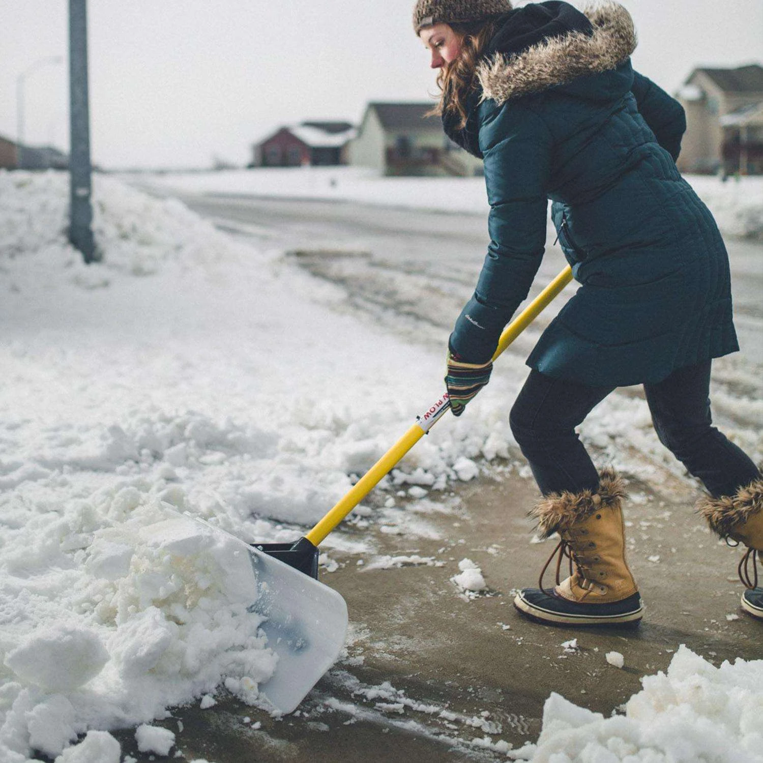 The Snowplow The Original 36 In. W X 56 In. L UHMW Snow Pusher 12 The Snowplow The Original 36 In. W X 56 In. L UHMW Snow Pusher - Image 10