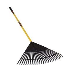 Structron S600 Power 71 In. 26 Tine Poly Leaf Rake Fiberglass Handle