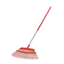 Corona 63 In. 25 Tine Steel Leaf Rake Aluminum Handle