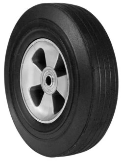 Arnold 10 In. D 175 Lb. Cap. Offset Wheelbarrow Tire Rubber 1 Pk
