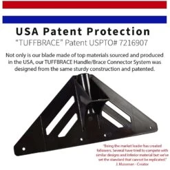 The Snowplow The Original 30 In. W X 56 In. L UHMW Snow Pusher -Garden Tool Store b8b94329 a918 4ee8 99ae ab3966daab49