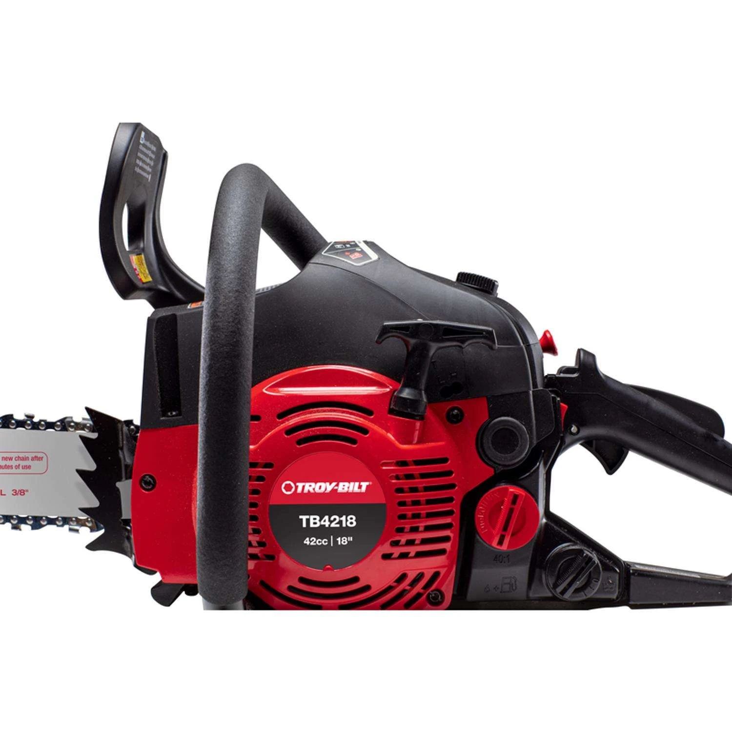 Troy-Bilt TB4218 18 In. 42 Cc Gas Chainsaw 4 Troy-Bilt TB4218 18 In. 42 Cc Gas Chainsaw - Image 2