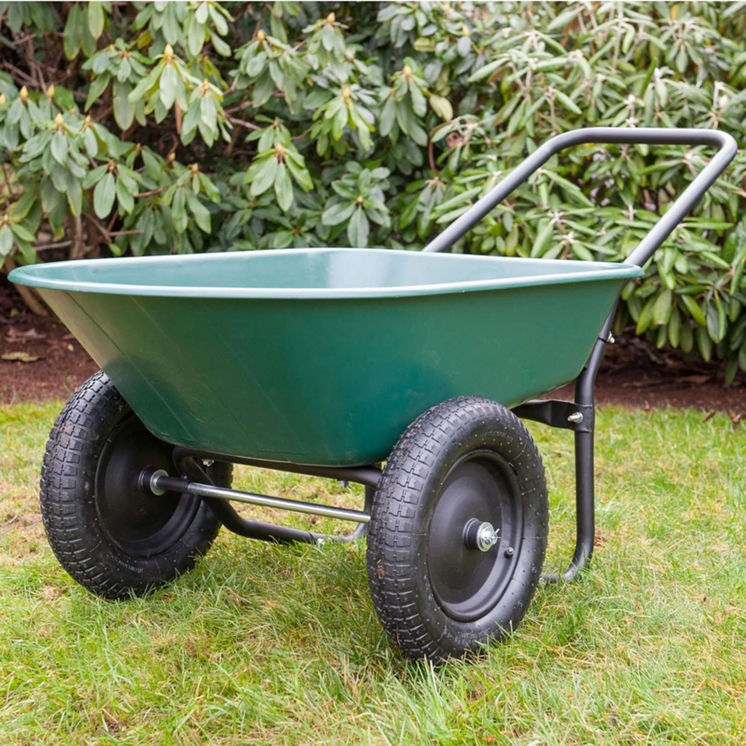 Yard Rover Garden Star Poly Residential Wheelbarrow 5 Cu Ft 7 Yard Rover Garden Star Poly Residential Wheelbarrow 5 Cu Ft - Image 5