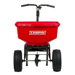 Chapin 72 In. W Broadcast Push Lawn Spreader For Fertilizer 100 Lb