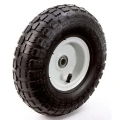 Farm And Ranch 6 In. D X 10 In. D 300 Lb. Cap. Centered Tire Rubber 1 Pk