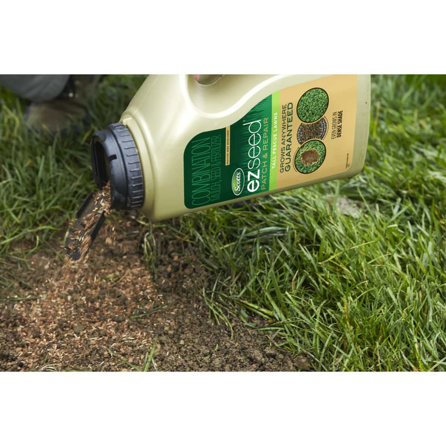 Scotts EZ Seed Tall Fescue Grass Sun Or Shade Seed/Fertilizer/Mulch Repair Kit 3.75 Lb 11 Scotts EZ Seed Tall Fescue Grass Sun Or Shade Seed/Fertilizer/Mulch Repair Kit 3.75 Lb - Image 9