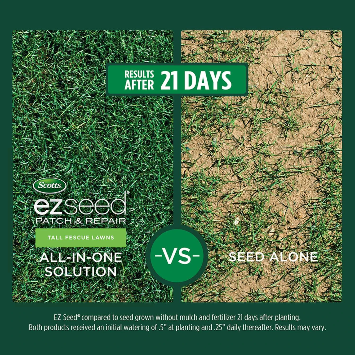 Scotts EZ Seed Tall Fescue Grass Sun Or Shade Seed/Fertilizer/Mulch Repair Kit 3.75 Lb 6 Scotts EZ Seed Tall Fescue Grass Sun Or Shade Seed/Fertilizer/Mulch Repair Kit 3.75 Lb - Image 4