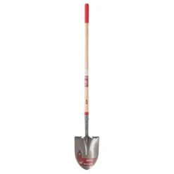 Ace 58 In. Steel Round Digging Shovel Wood Handle