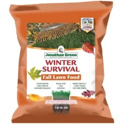 Jonathan Green Winter Survival All-Purpose Lawn Fertilizer For All Grasses 5000 Sq Ft