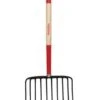 Razor-Back 10 Tine Forged Steel Ensilage Fork 30 In. Wood Handle