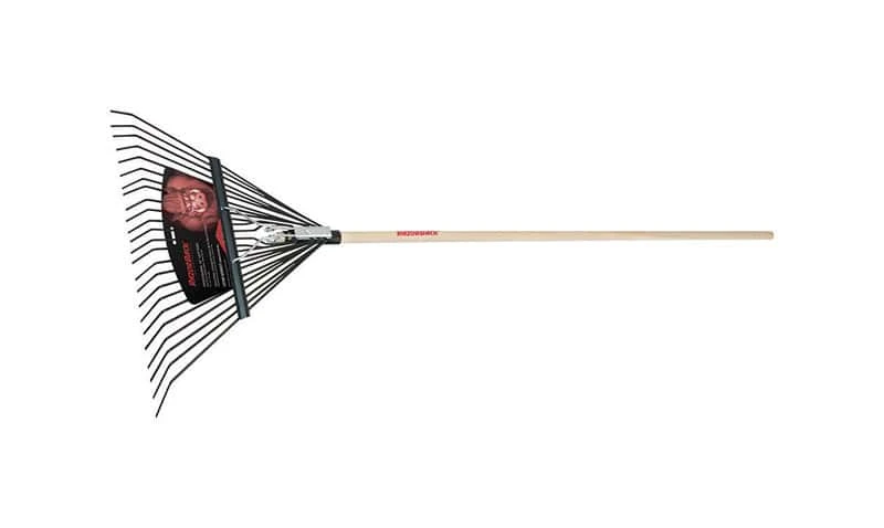 Razor-Back 68 In. 24 Tine Steel Leaf Rake Wood Handle 3 Razor-Back 68 In. 24 Tine Steel Leaf Rake Wood Handle