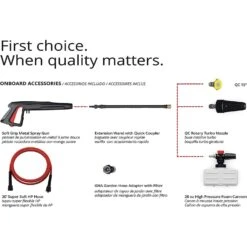 AR Blue Clean BC383HSS OEM Branded 2150 Psi Electric 1.6 Gpm Pressure Washer -Garden Tool Store e84a2ff7 07f3 48d8 9708 444b0b4e8623