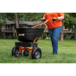 Agri-Fab 12 Ft. W Push High-Output Spreader For Fertilizer/Ice Melt/Seed 130 Lb. Cap. -Garden Tool Store ea5eb8f0 ca2a 4d3e b869 eec2637dbe88