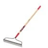 Truper Tru-Tough 59.75 In. 16 Tine Steel Bow Rake Wood Handle -Garden Tool Store ece2010e e64f 4fed 8a5e 0f9f95ff78a7