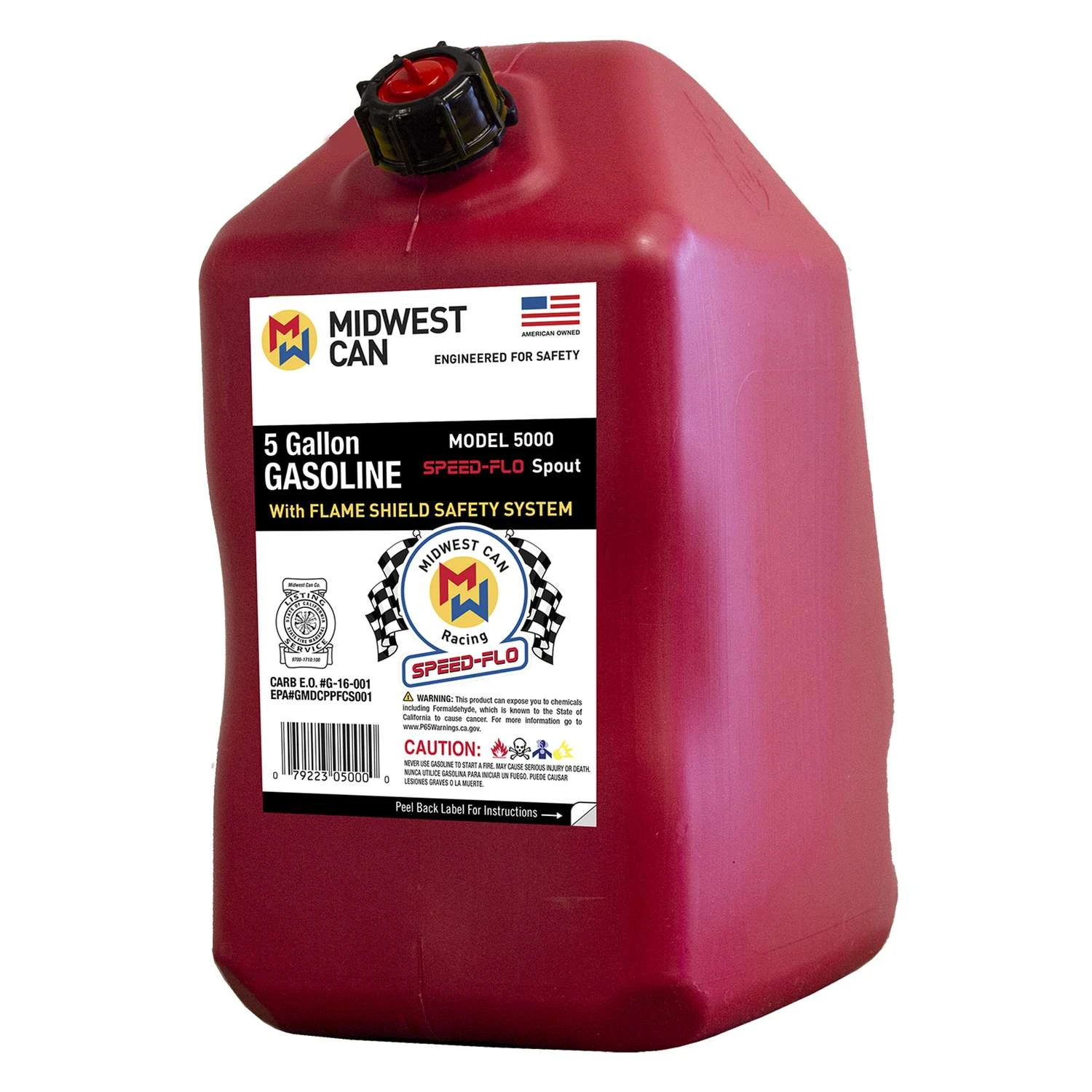 Midwest Can Plastic Gas Can 5 Gal 3 Midwest Can Plastic Gas Can 5 Gal