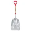 Truper Tru-Tough 45 In. Aluminum Scoop Transfer Shovel Wood Handle